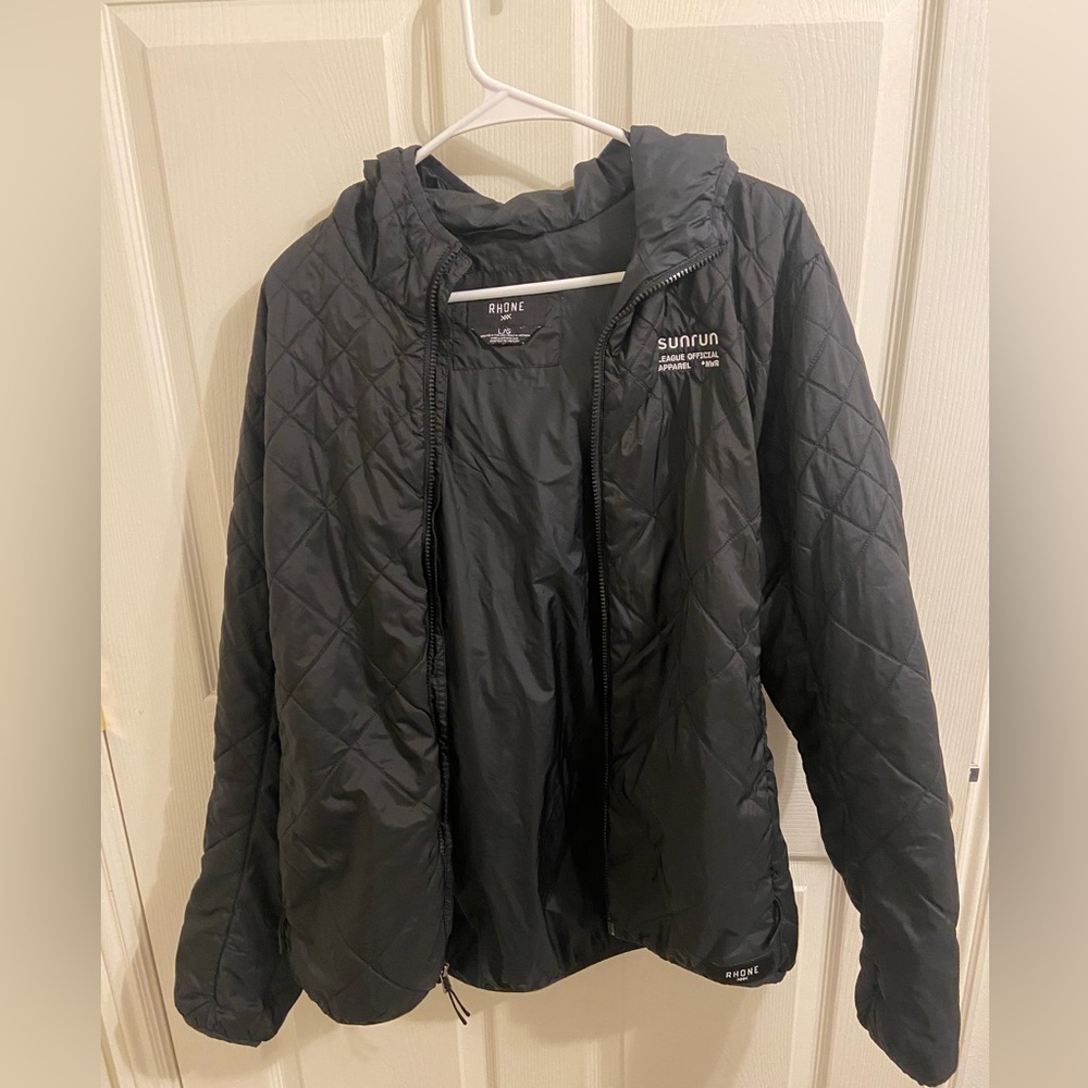 Rhone Black Puff Winter Jacket - image 1